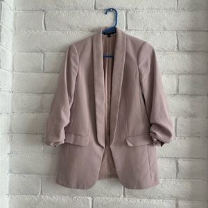 Express Relaxed fit Blazer Pink